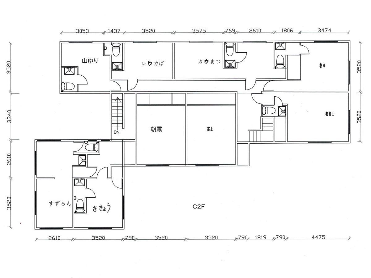 Fujinoya Ryokan Fujikawaguchiko Exterior foto